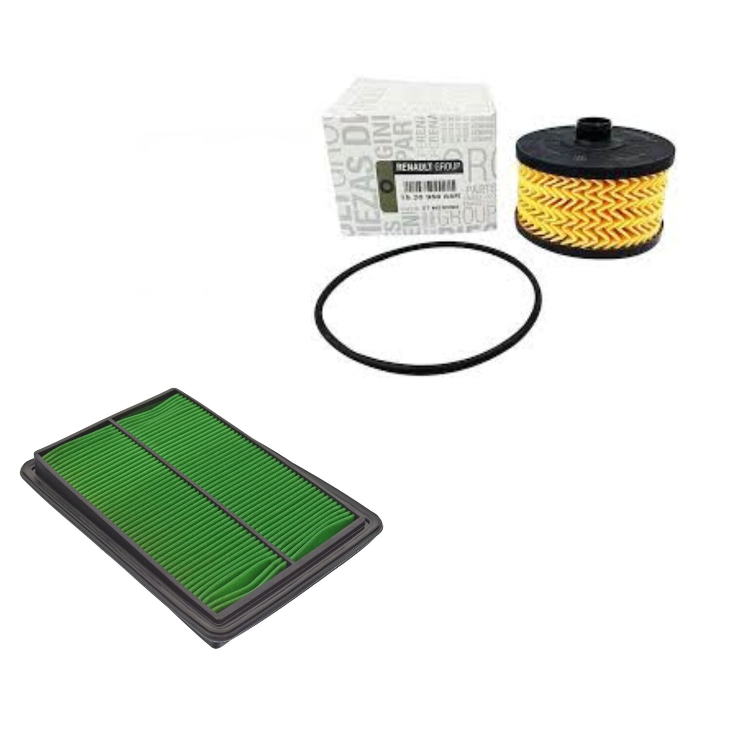 Kadjar Filtre Bakım Seti 1.3 Tce H5H (2013-2022) (Yağ+Hava Filtre)