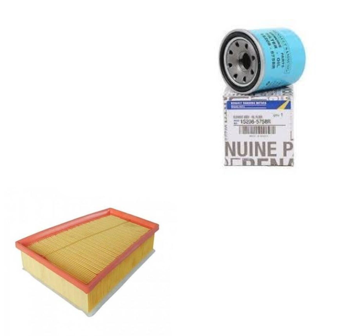 Megane 4-IV Filtre Bakım Seti 1.6 Sce 16V H4M 2016-> (Yağ+Hava Filtre)