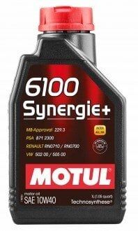 Motul Motor Yağı 10W/40 Synergie+ 6100 (1 LT) -Motul