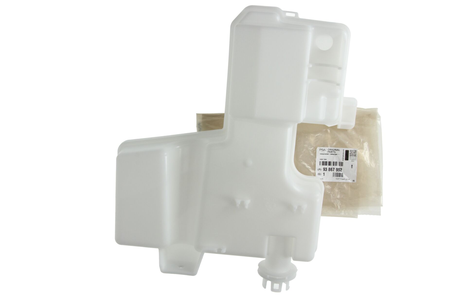 Trafic 3-III Cam Su Yıkama Fiskiye Deposu (2013-2019) 289105773R -Renault Mais