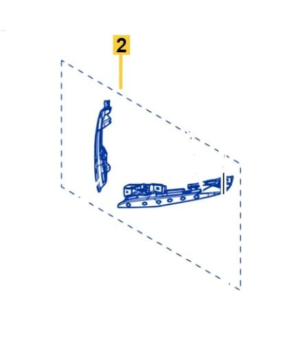 Austral Ön Tampon Bağlantı Braketi (Sağ-Sol) 622202711R - Renault Mais