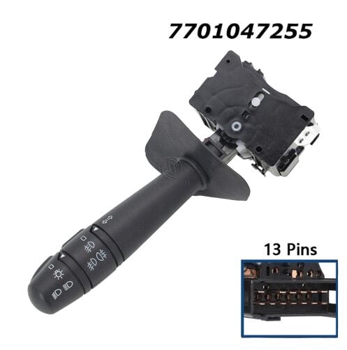 Megane 1-I Far Sinyal Kumanda Kolu (Sisli-kornasız) 7701047255 -Valeo