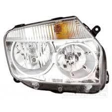 Duster 1-I Sağ Far Lambası Krom (2009-2012) 260108233R -Renault Mais
