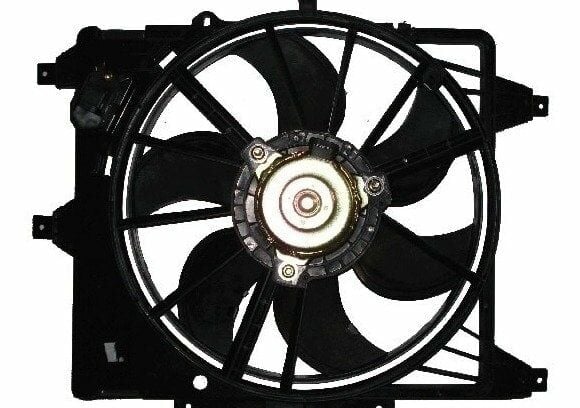 Clio 2-II Kangoo 2-II Fan Motor+Fan Pervane+Fan Davlumbazı Komple  1.5 Dci K9K 7701045816 -Kale