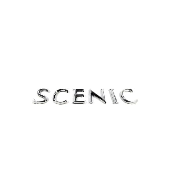 Scenic 2-II Arka Monogram (SCENIC) Yazı (2003-2009) 8200211785 -Yerli Üretim