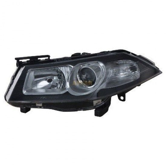 Megane 2-II Sağ Ön Far Lambası Mercekli  İçi Siyah (Motorsuz) (2006-2010) 7701071563-Ayfar