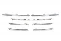 Megane 4-IV Ön Panjur Üst Çıtası Nikelajı Takım (2016-2020) 960103748R -Yerli Kaporta