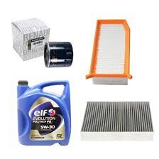 Clio 4-IV Captur 1-I Yağ Bakım Seti 1.5 Dci K9K (2013-2020) (Motor Yağı+Yağ+Hava+Polen Filtre)