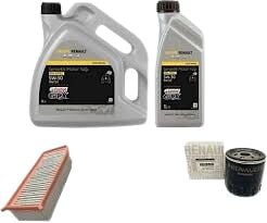 Clio 4-IV Captur 1-I Yağ Bakım Seti 1.5 Dci K9K (2013-2020)(Motor Yağı+Yağ+ Hava Filtre)