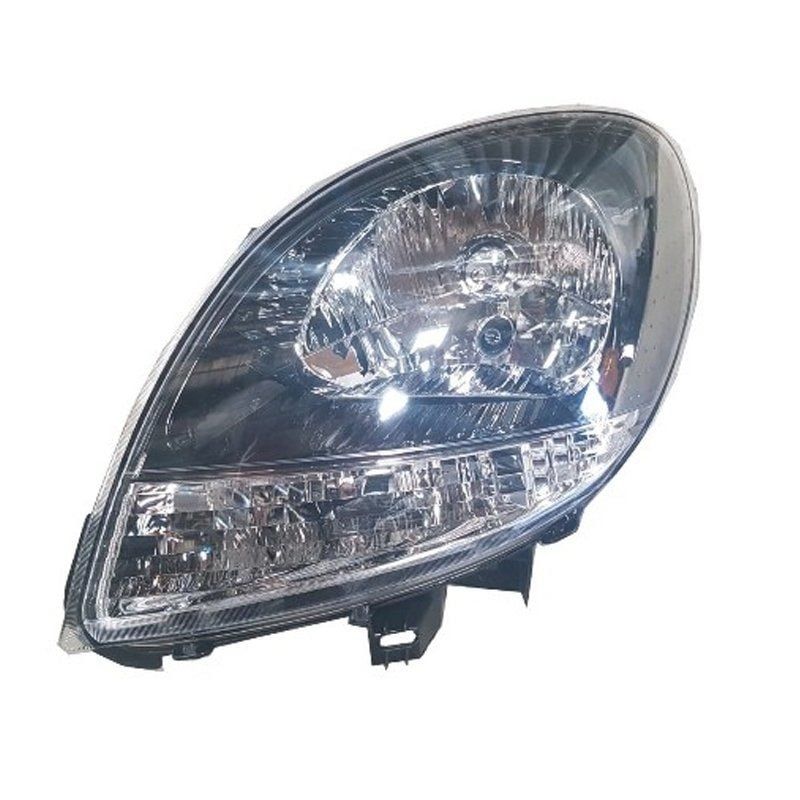 Kango 2 Ön Far Lambası Sol Siyah 7701062426 260602103R -Renault Mais