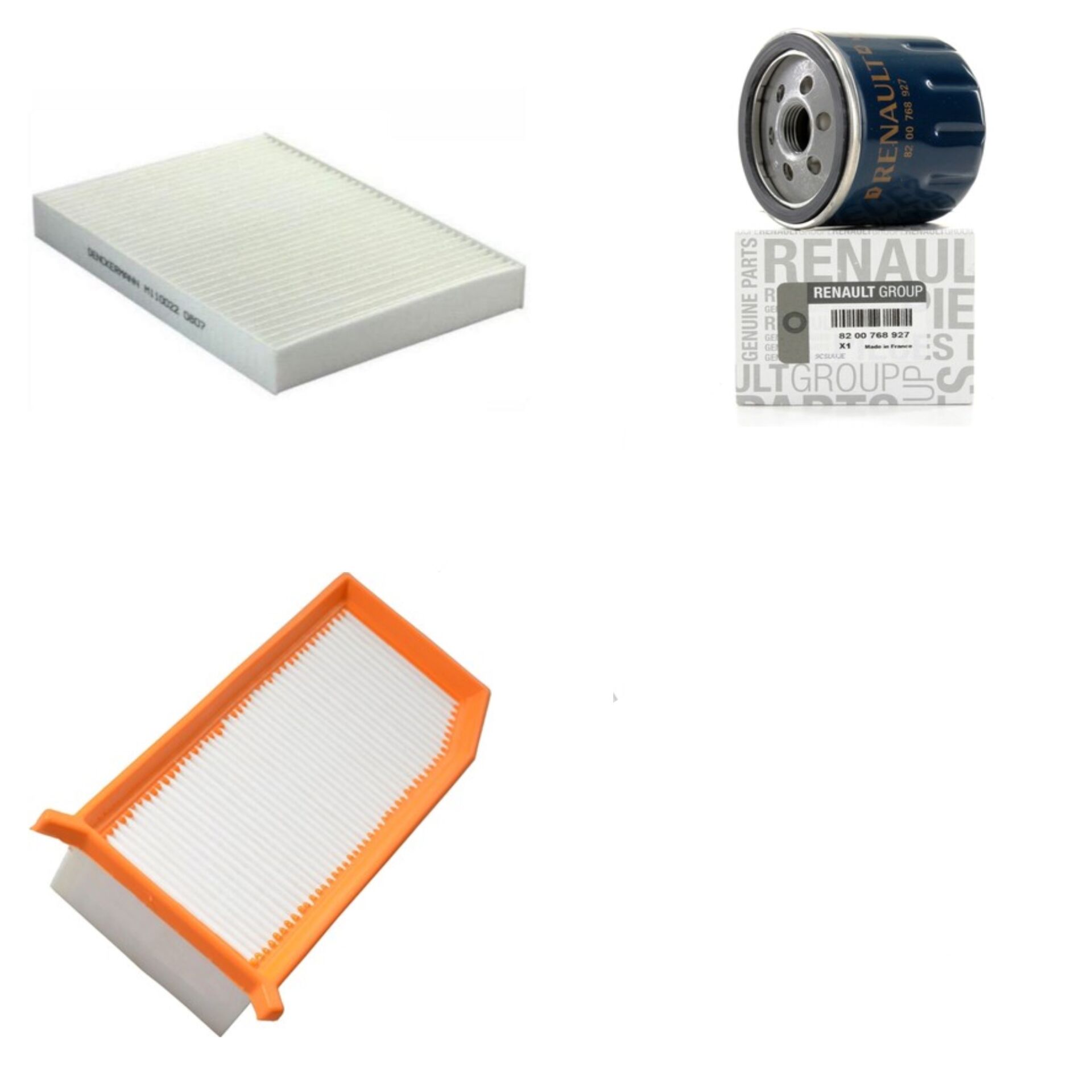 Clio 2-II Symbol Joy Filtre Bakım Seti 1.5 Dci K9K (2013-2020) (Yağ+ Hava + Polen Filtre)