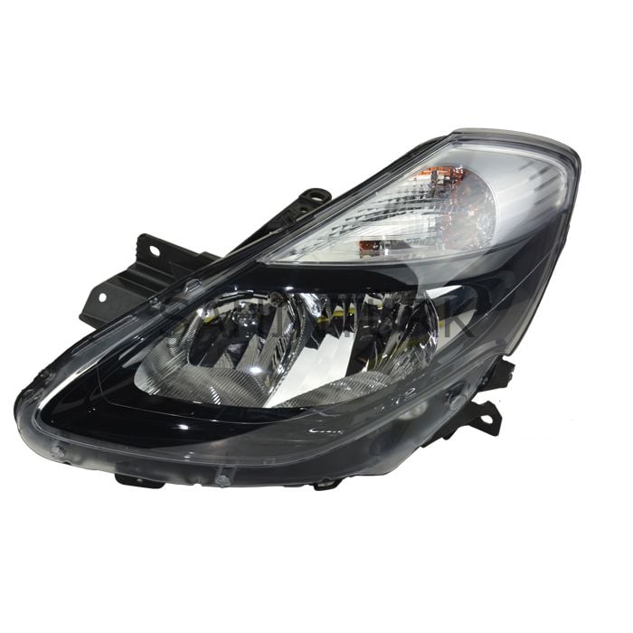 Clio 3-III Sol Far Lambası Siyah (2009-2012) 260605371R-260606574R -Depo