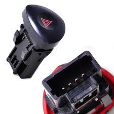 Clio 2-II Hatcback Master 2-II Dörtlü Flaşör Düğmesi (Butonu) 8200442723 -Renault Mais