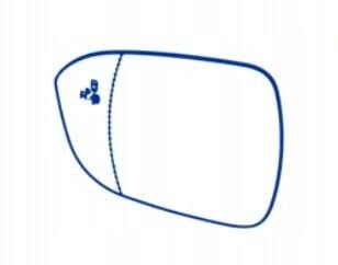 Austral Dış Ayna Camı Sol 2022-> 963666614R -Renault Mais