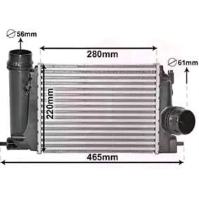 Megane 4-IV Talisman Kadjar Turbo Radyatörü (Intercooler) 144614EA1A-144614EA1B -Renault Mais