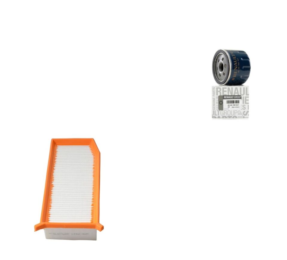 Logan 2-II Sandero 2-II Filtre Bakım Seti 1.5 Dci K9K (2013-2020) (Yağ + Hava Filtre)