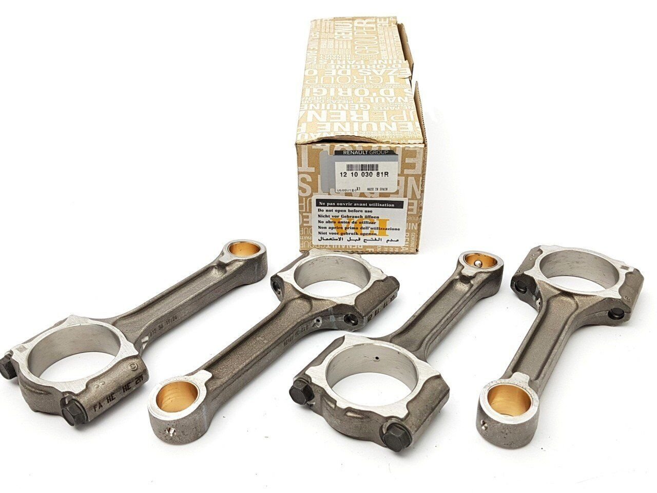Megane 3-III Scenic 3-III Piston Kolu (Adet) 1.4 Tce H4J (2008-2012) 121003081R -Renault Mais