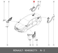 Megane 4-IV Sağ Bagaj Menteşesi (2016-2023) 904008277R -Renault Mais