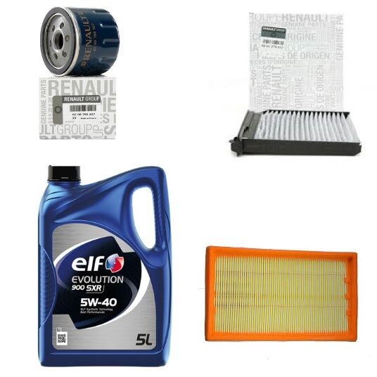 Clio 3-III Modus Yağ Bakım Seti 1.5 Dci K9K (2003-2012)(Motor Yağı+Yağ +Hava+Polen Filtre )