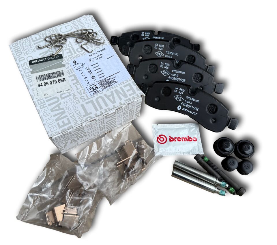 Master 4-IV Arka Fren Balatası Takım 2.3 Dci M9T 2024-> 440607969R-4406000Q4G-Renault Mais