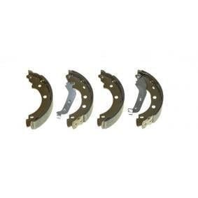 Kango 1.4i E7J Arka Fren Balatası Takım Küçük Tip 7701207555 -Renault Mais