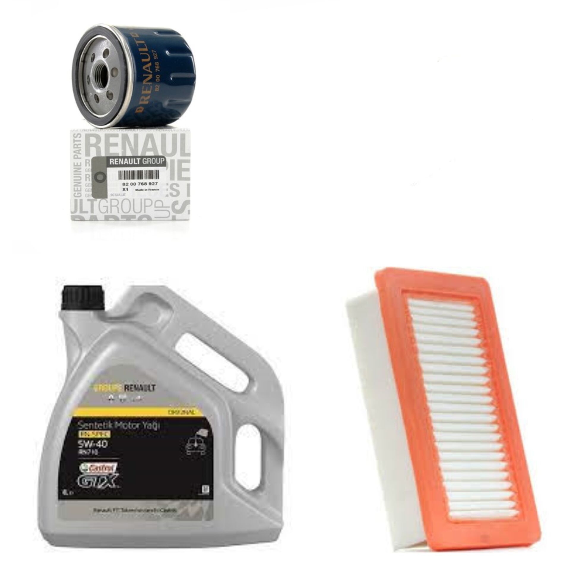 Taliant Sandero 3-III Yağ Bakım Seti 1.0 Sce B4D 2020-> (Motor Yağı+Yağ+Hava Filtre)