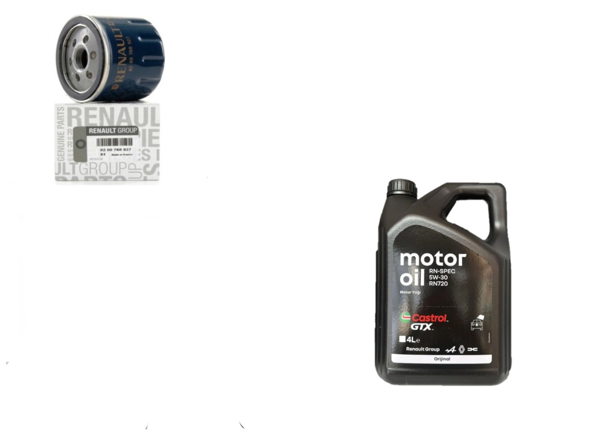 Taliant Sandero 3-III Yağ Bakım Seti 1.0 Sce B4D 2020-> (Motor Yağı+Yağ Filtre)