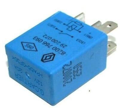 Laguna 2-II Sigorta Kutu Rolesi 4 Ayaklı 12v 20A 8200766093- Renault Mais
