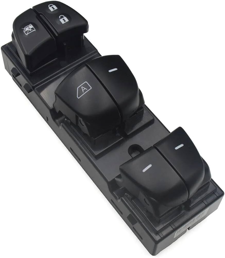 Kadjar Sol Dörtlü Cam Açma Düğme Kumanda Paneli 254011766R-254010704R -Renault Mais