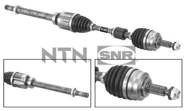 Captur 2-II Sağ Ön Aks (953mm Dış Freze 25-İç Freze 33) 1.3 Tce H5H 2020-> 391005050R - Snr