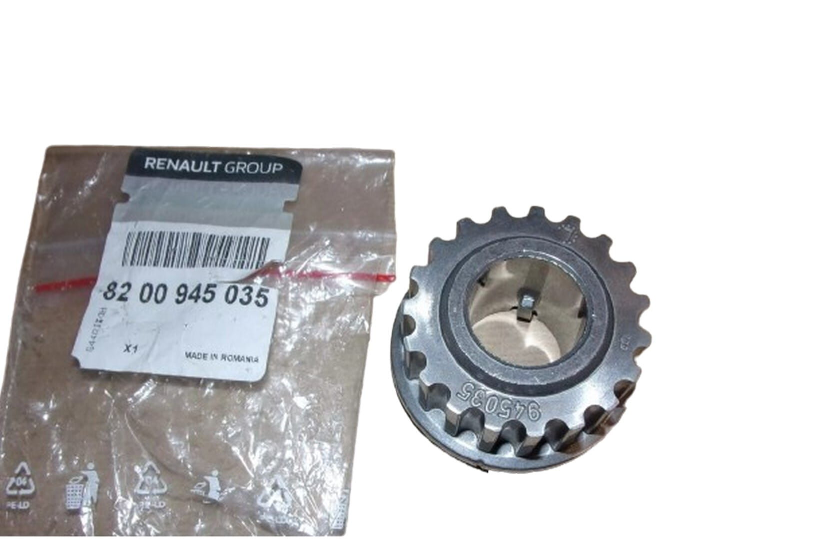 Logan 1-I Sandero 1-I Krank Dişlisi 1.6 8V K7M (2004-2012) 8200945035 -Renault Mais