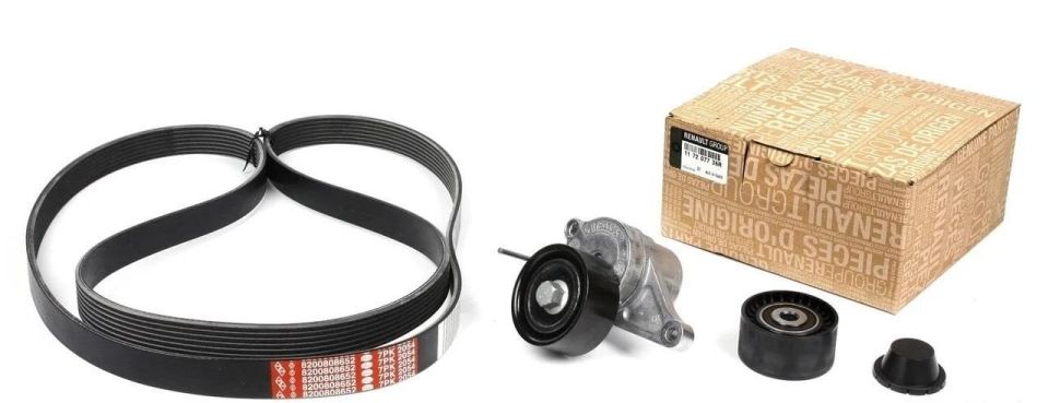 Master 3-III Alternatör V Kayış Seti 2.3 Dci M9T (2010-2020) 117207736R -Renault Mais