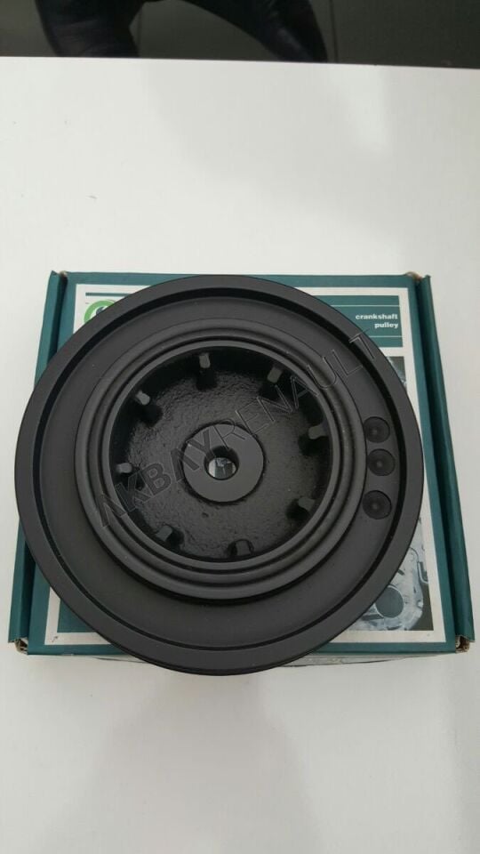 Laguna 2-II Trafic 2-II Krank Kasnağı Klimalı (6 Kanal) 1.9 DCİ F9Q 8200386446 -Kraftvoll