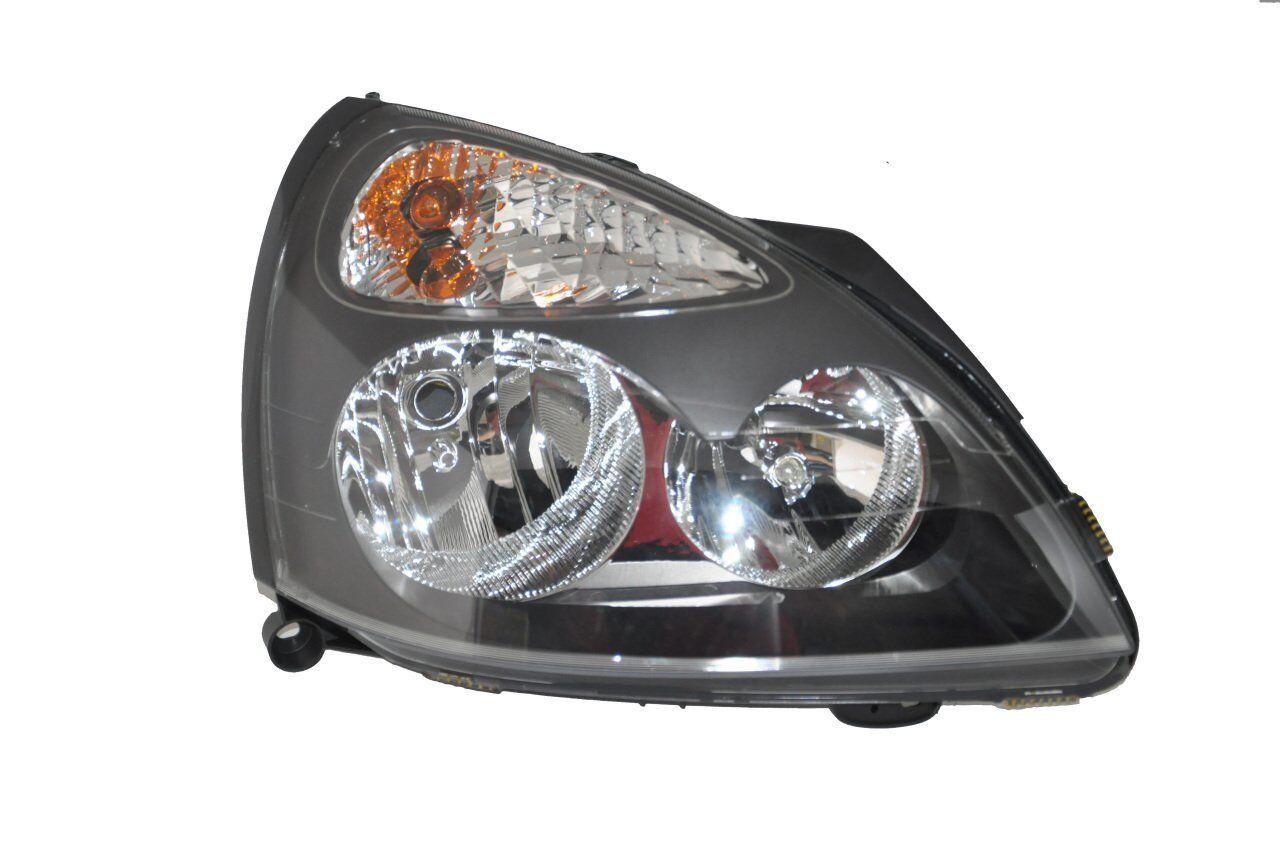 Clio 2-II Sağ Far Lambası (Siyah) (2003-2004) 7701054063 -Tyc