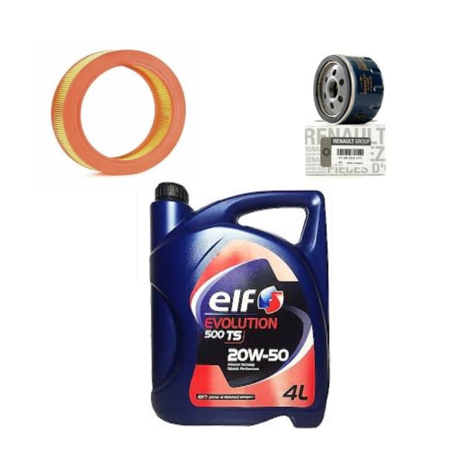 R9 Fairway Yağ Bakım Seti 1.6 8V Karbüratörlü (Motor Yağı+ Yağ+ Hava Filtre)